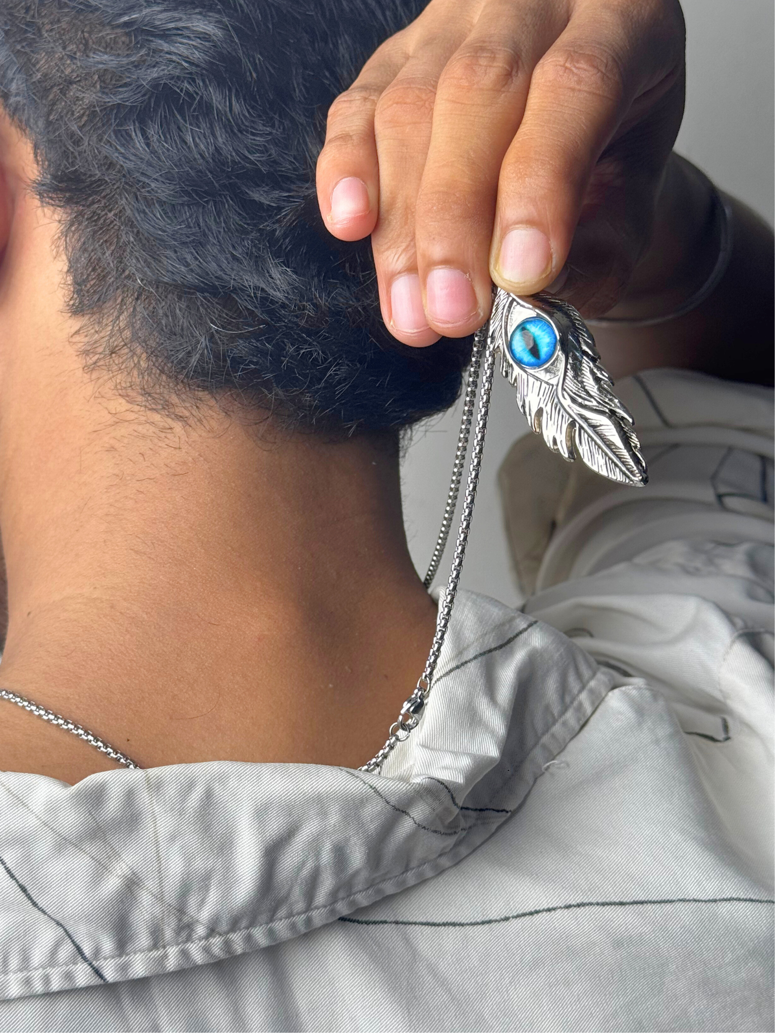 Hare Krishna Divine Feather