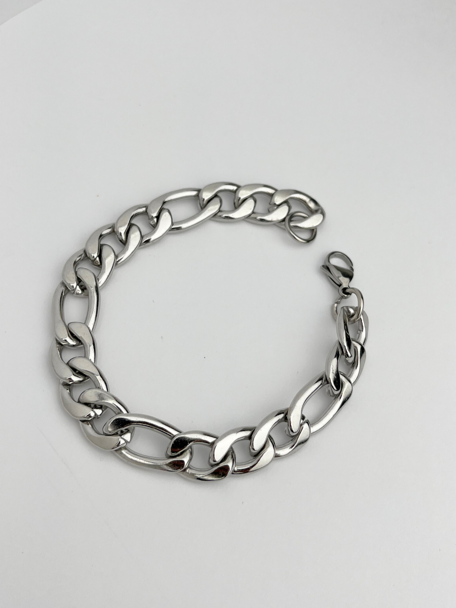 Strong Figaro Link Bracelet