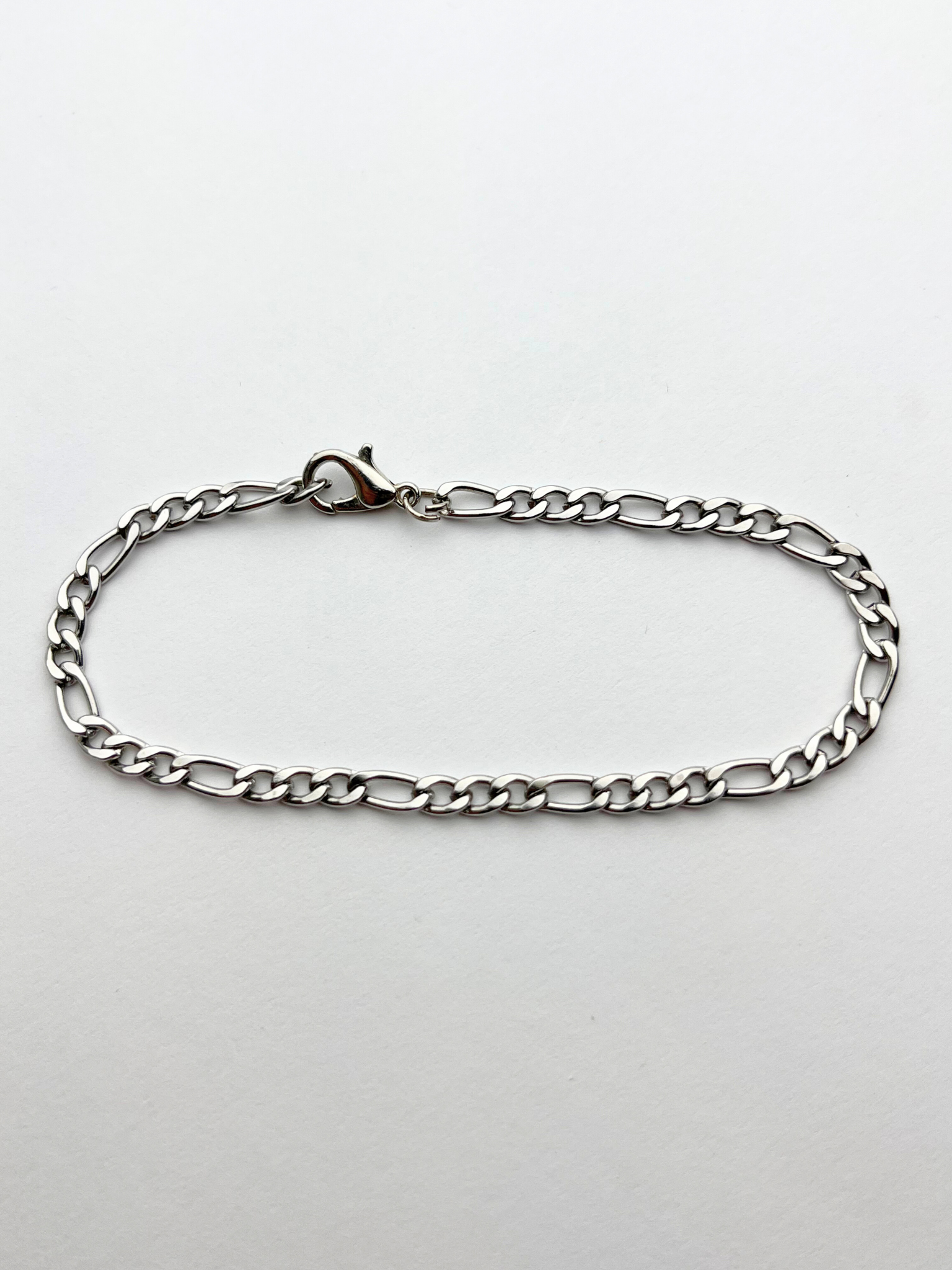 Figaro Link Bracelet- 8mm