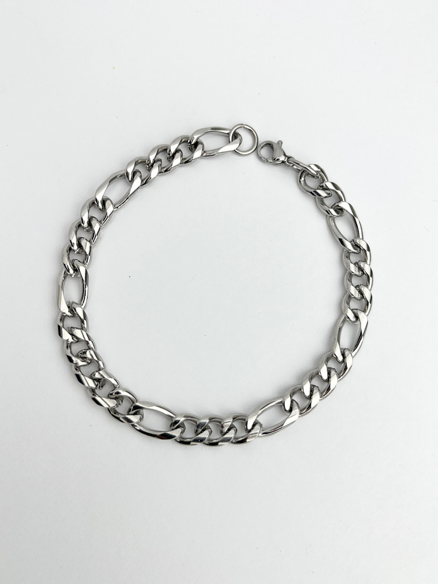 Strong Figaro Link Bracelet