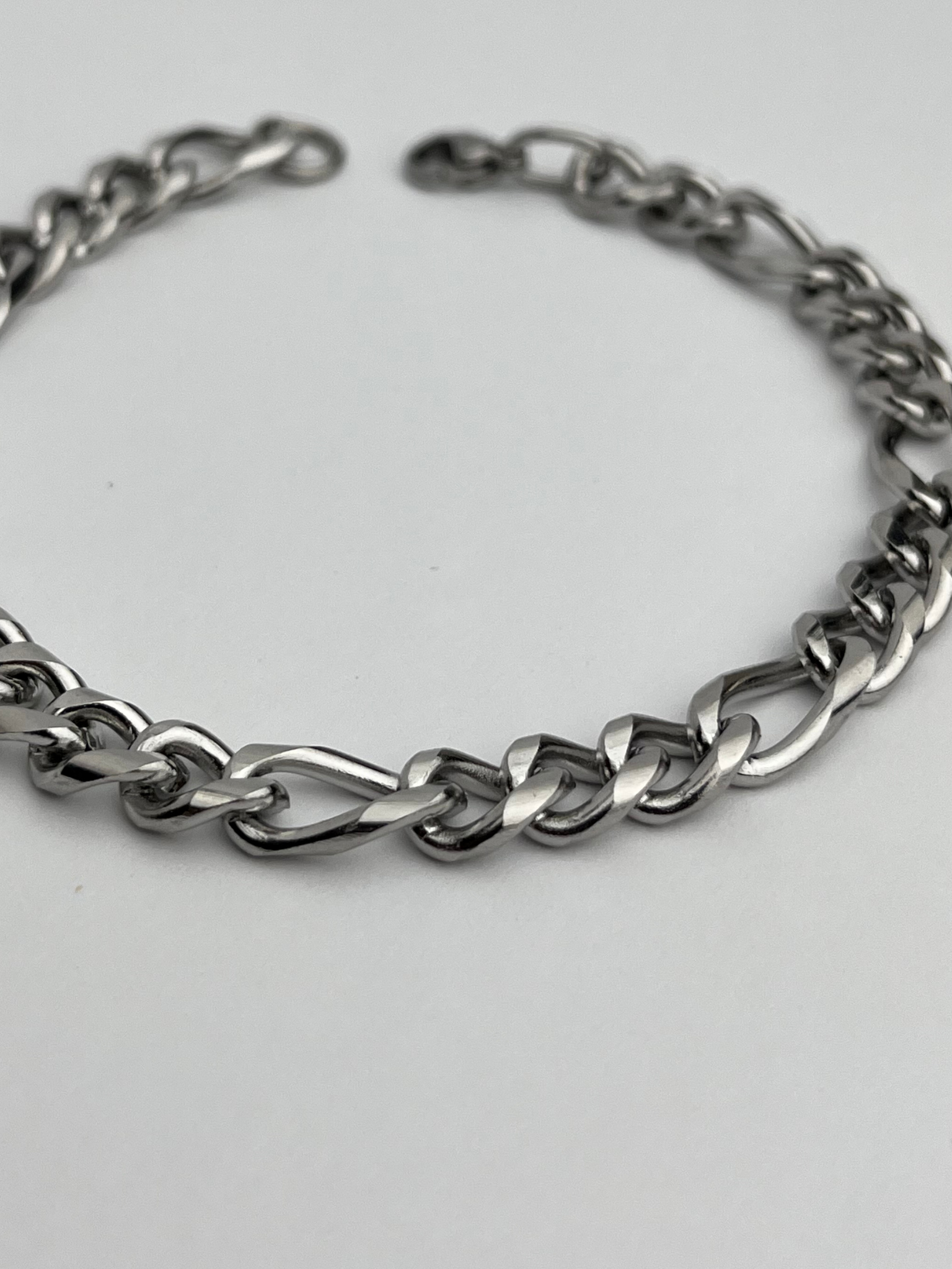 Strong Figaro Link Bracelet