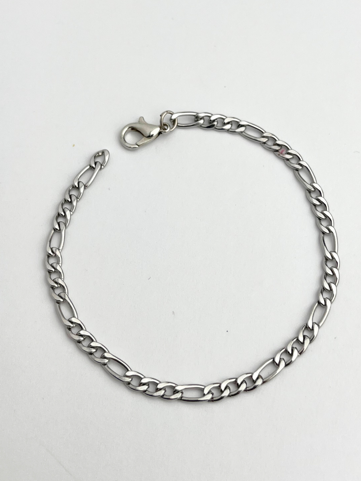 Figaro Link Bracelet- 8mm