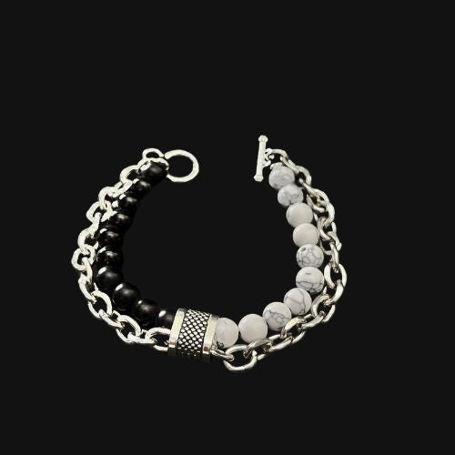 Dual Force Chain Men's Bracelet