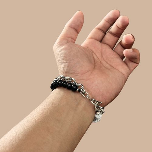 Dual Force Chain Men's Bracelet