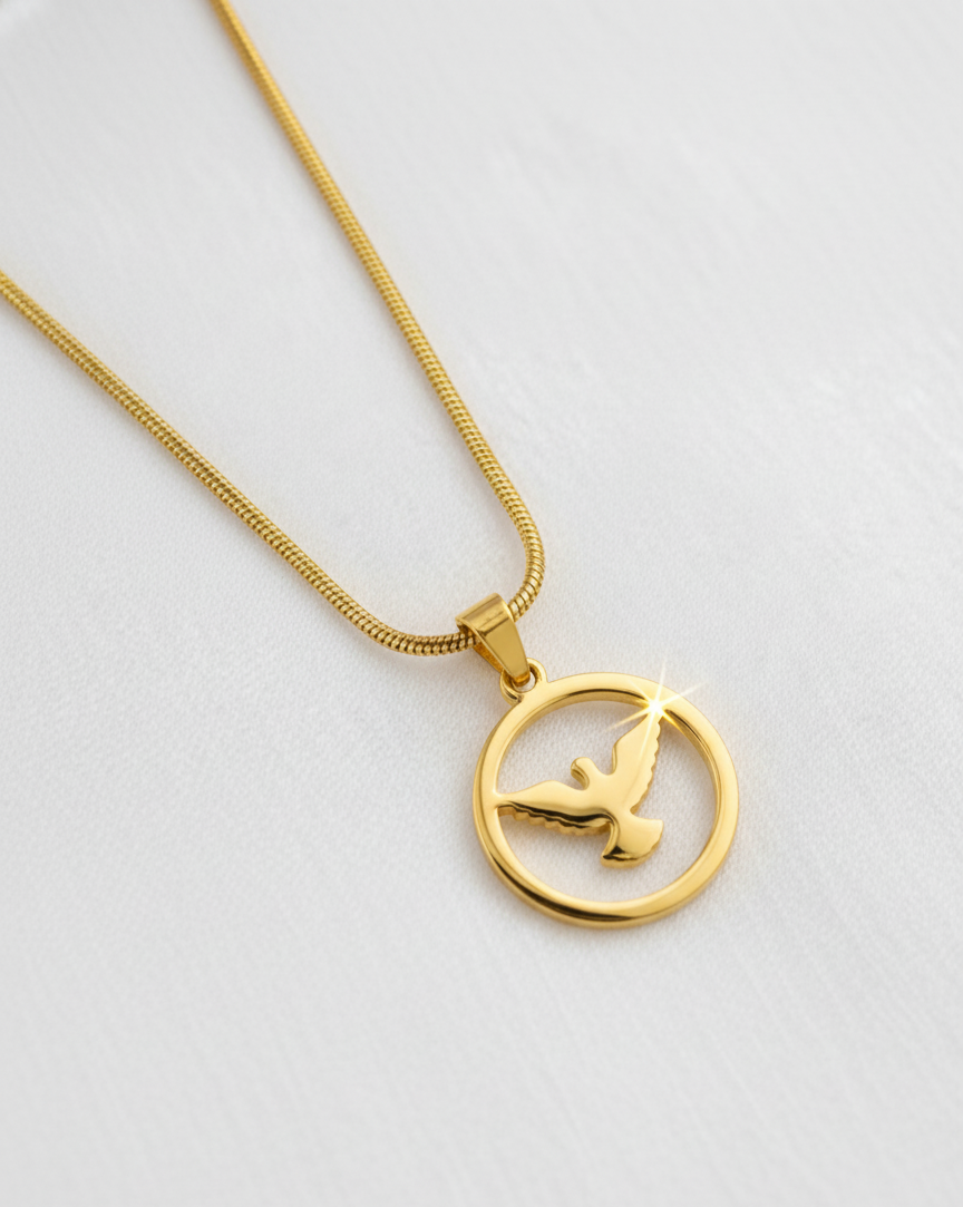 Aero Pendant Gold