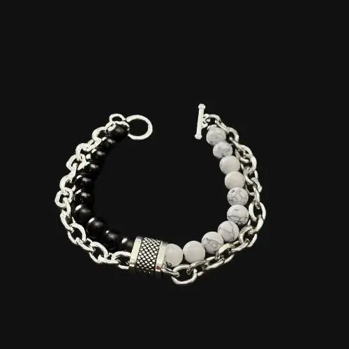 Dual Force Chain Men's Bracelet