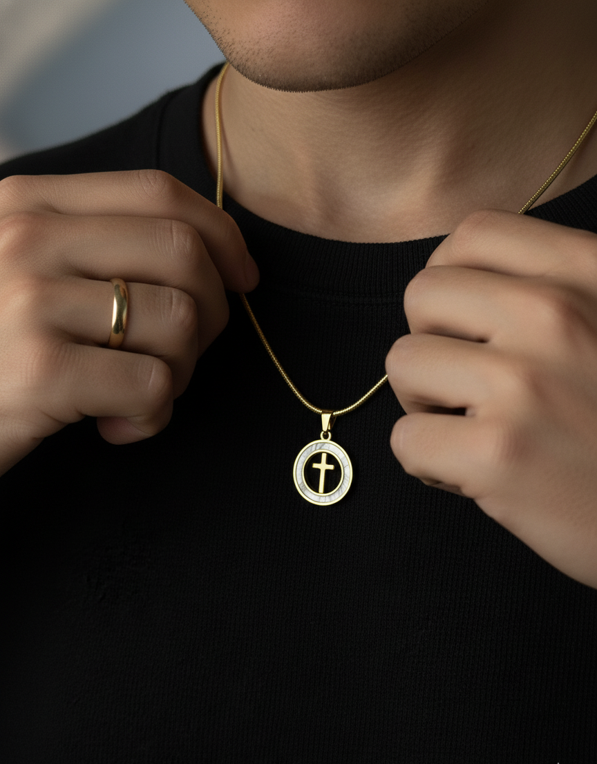 Encircle Cross Gold Edition