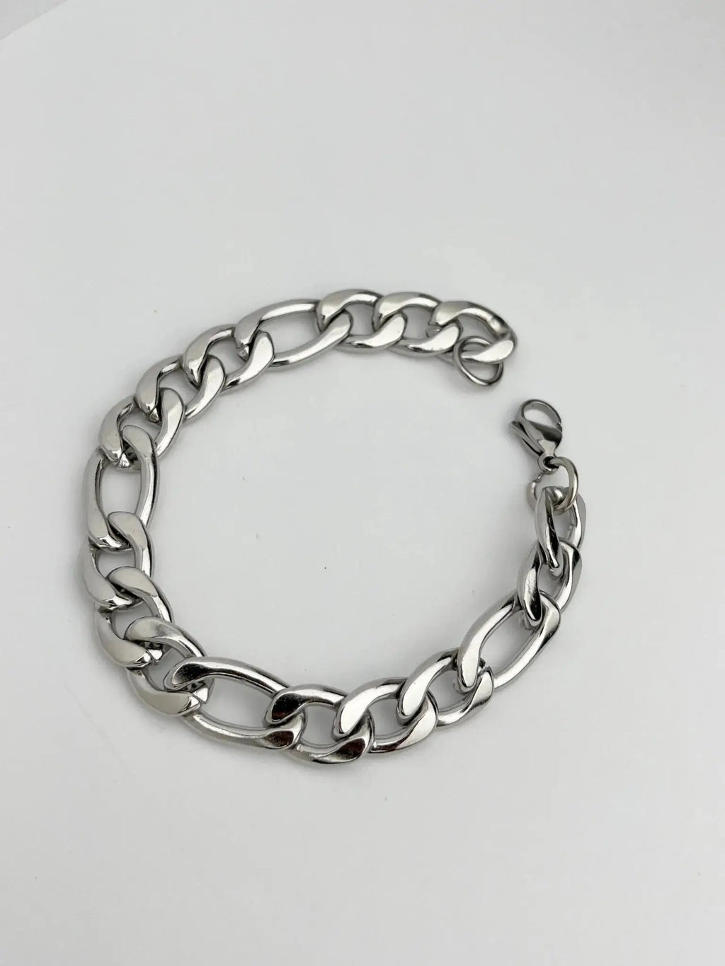Strong Figaro Link Bracelet