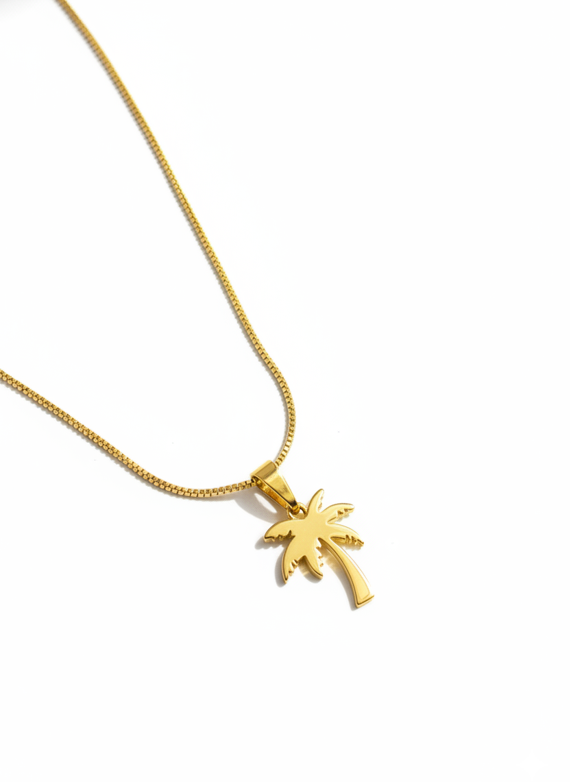 Palm Pendant - Gold Edition