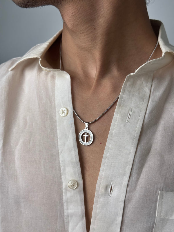 Encircle Cross Silver Edition