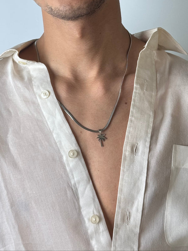 Palm Pendant - Silver Edition