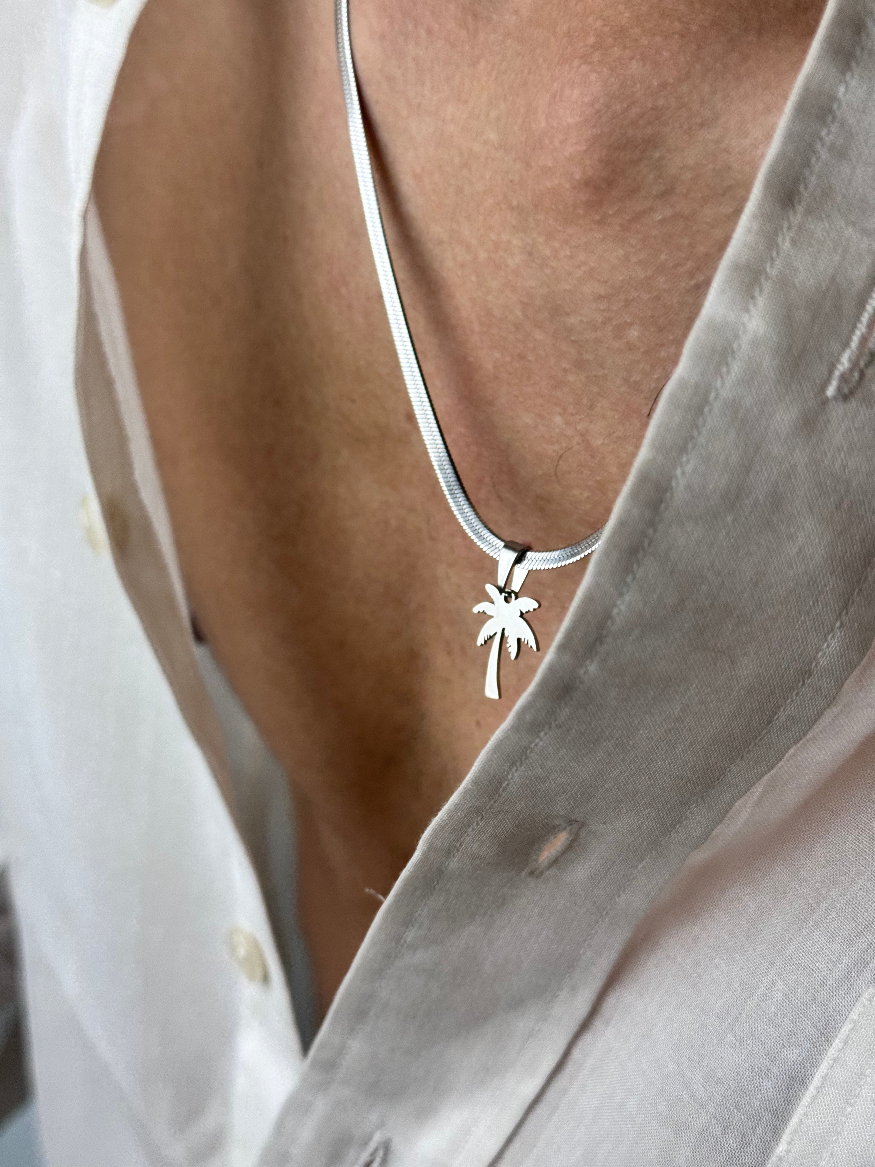 Palm Pendant - Silver Edition