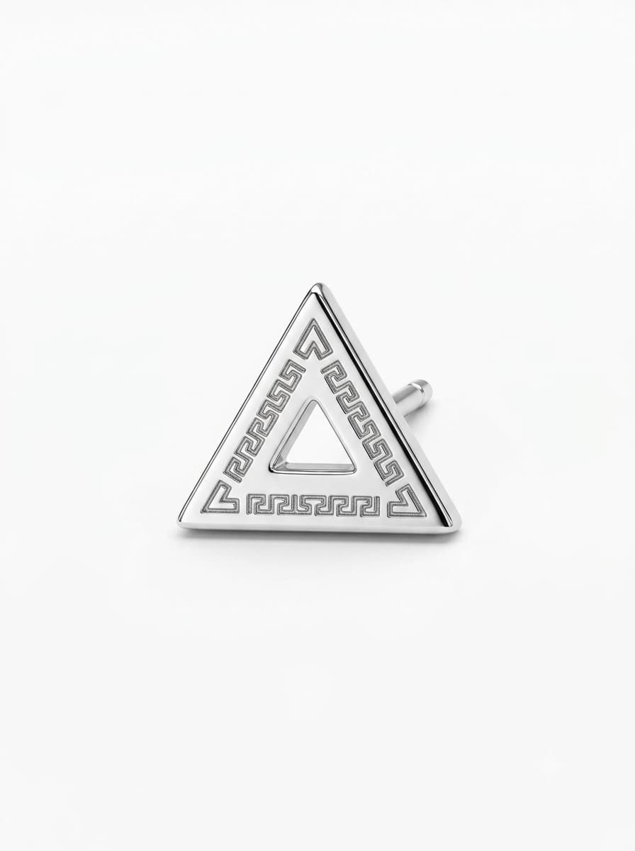 Kairo Stud Silver