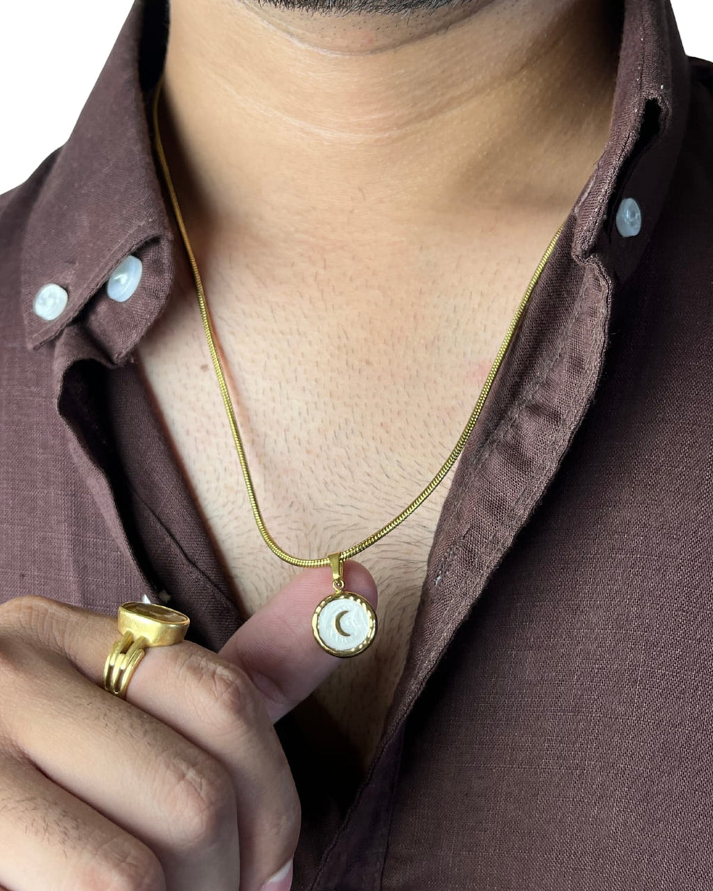 Lunar Pearl Pendant