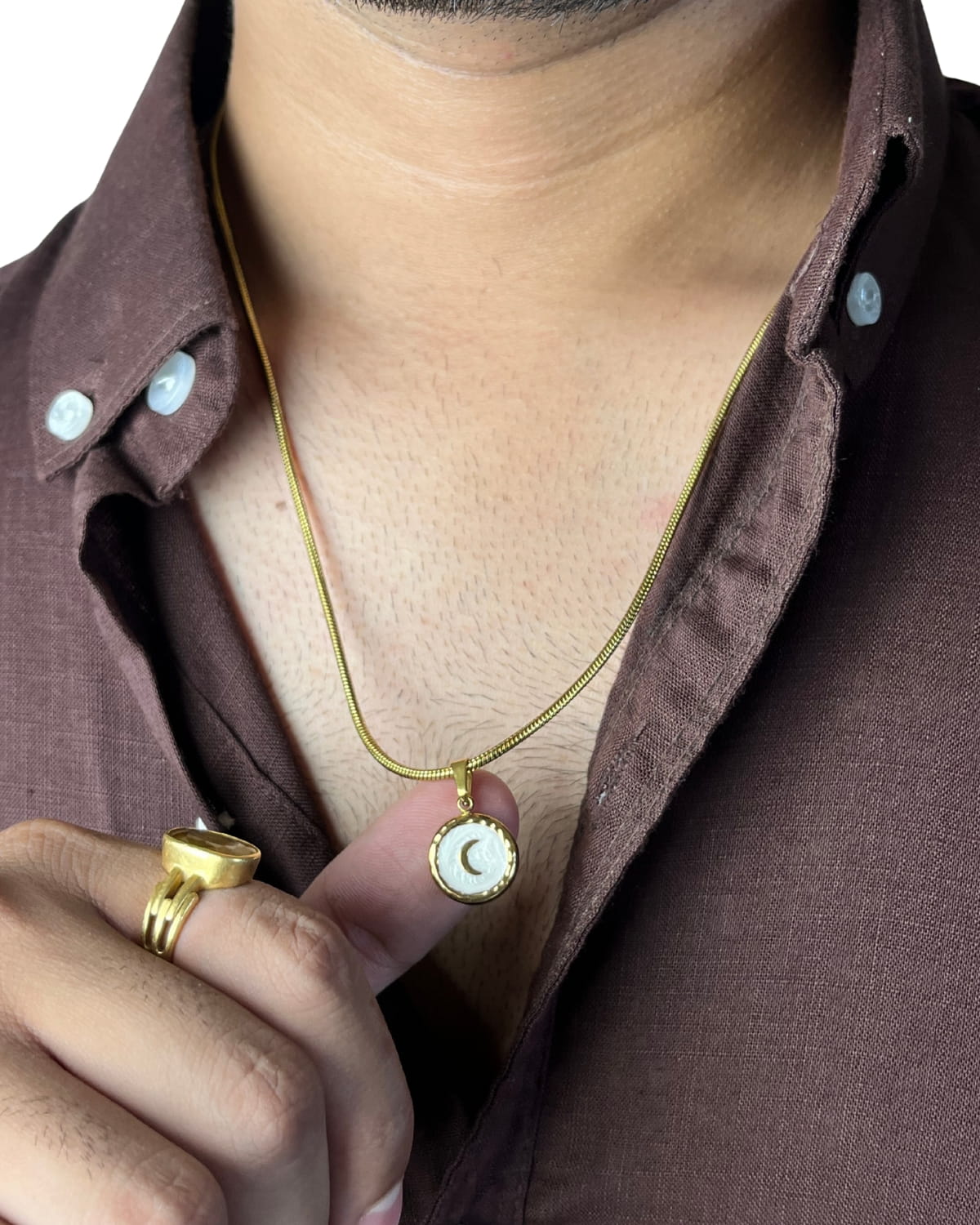Lunar Pearl Pendant