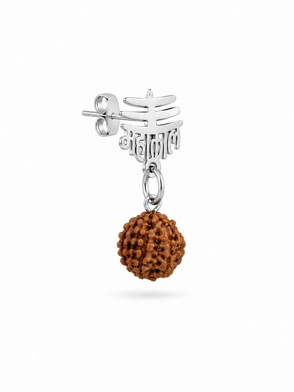 Rudra Kaal Ear Stud SIlver
