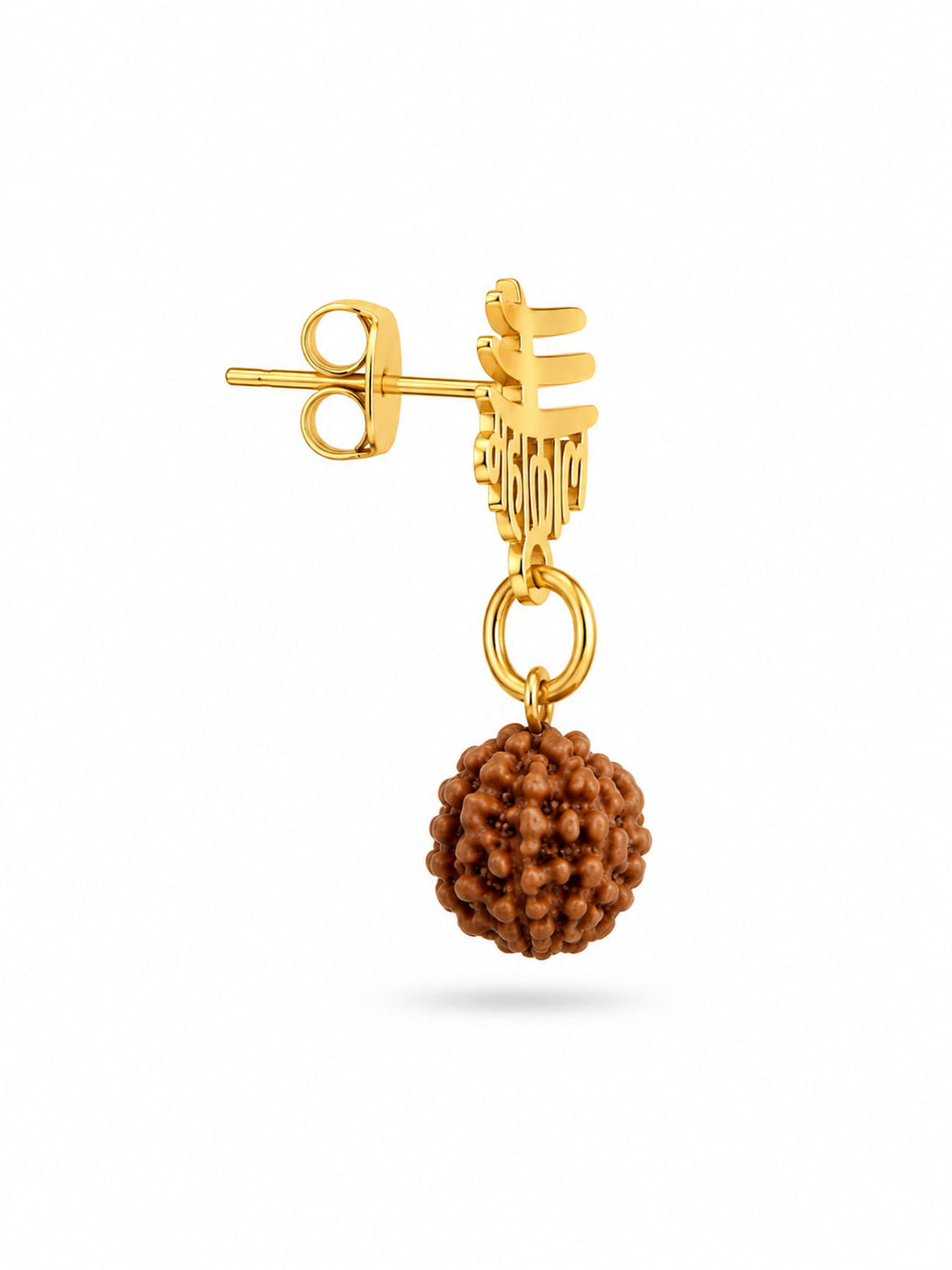 Rudra Kaal Ear Stud Gold