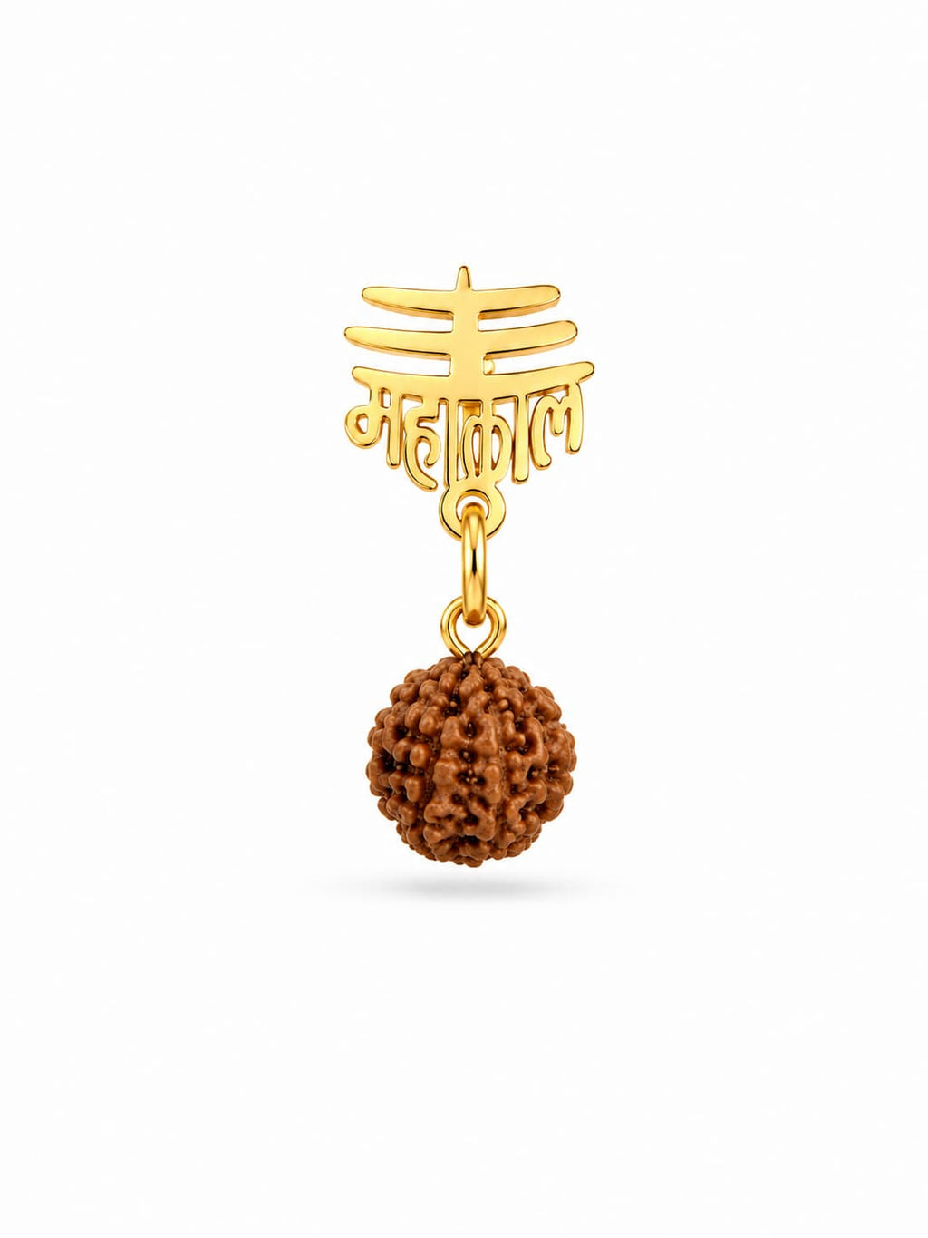 Rudra Kaal Ear Stud Gold