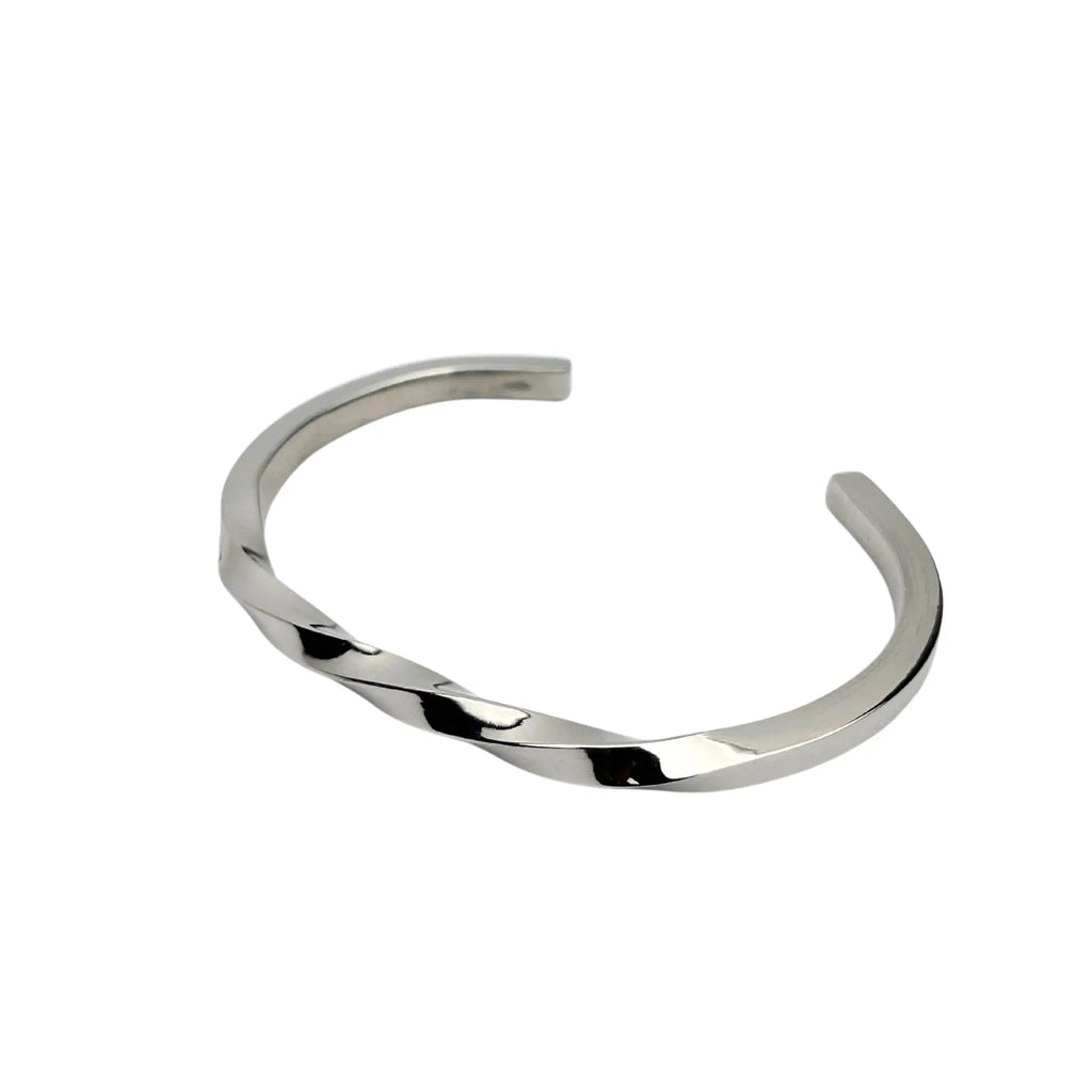 Helios Arc Cuff - Silver